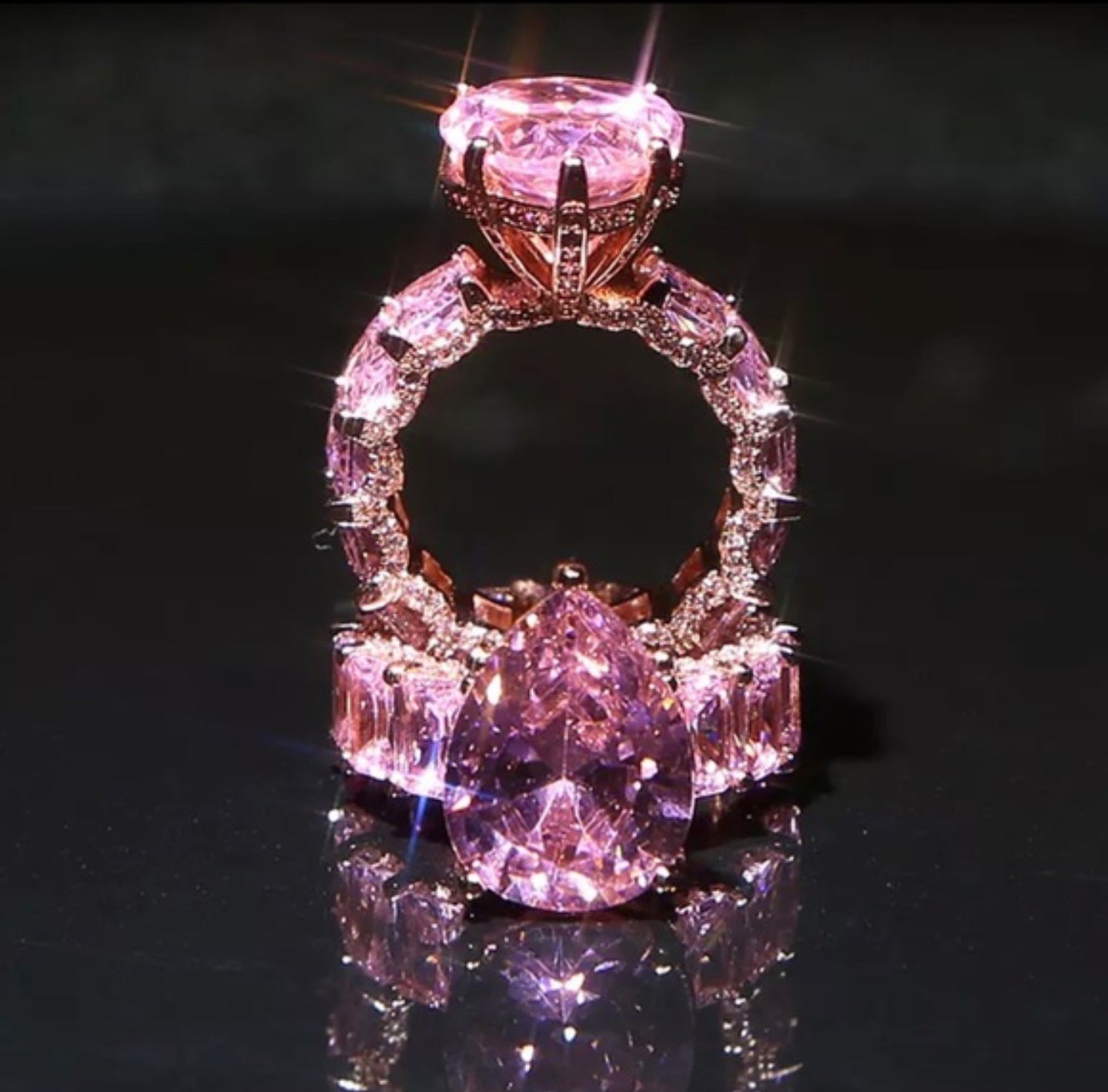 Pink Tear Drop