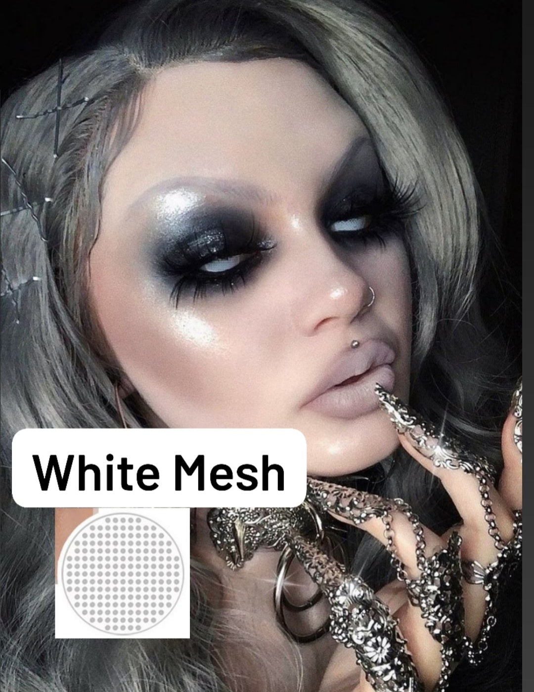 White Mesh